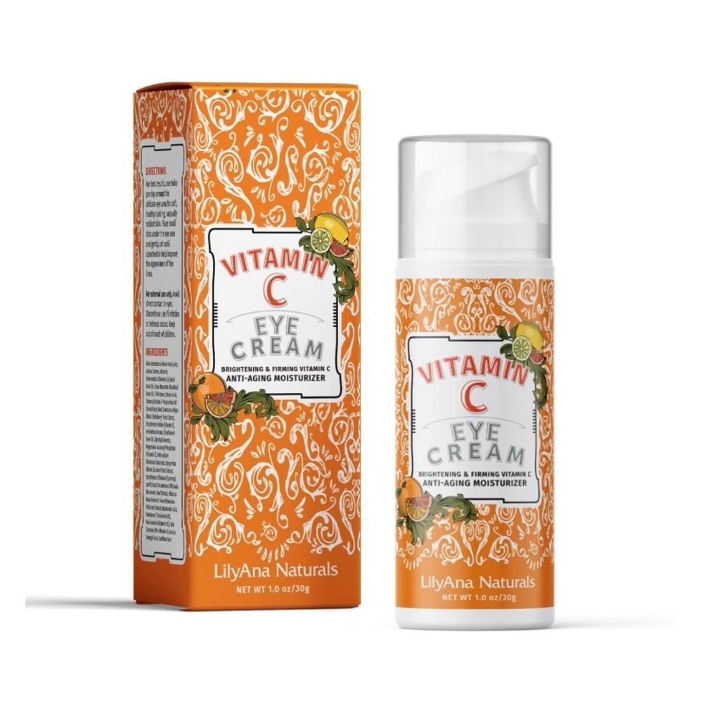LilyAna Naturals - Vitamin C Eye Cream NET WT 1.0 oz/30g - NWT in Box